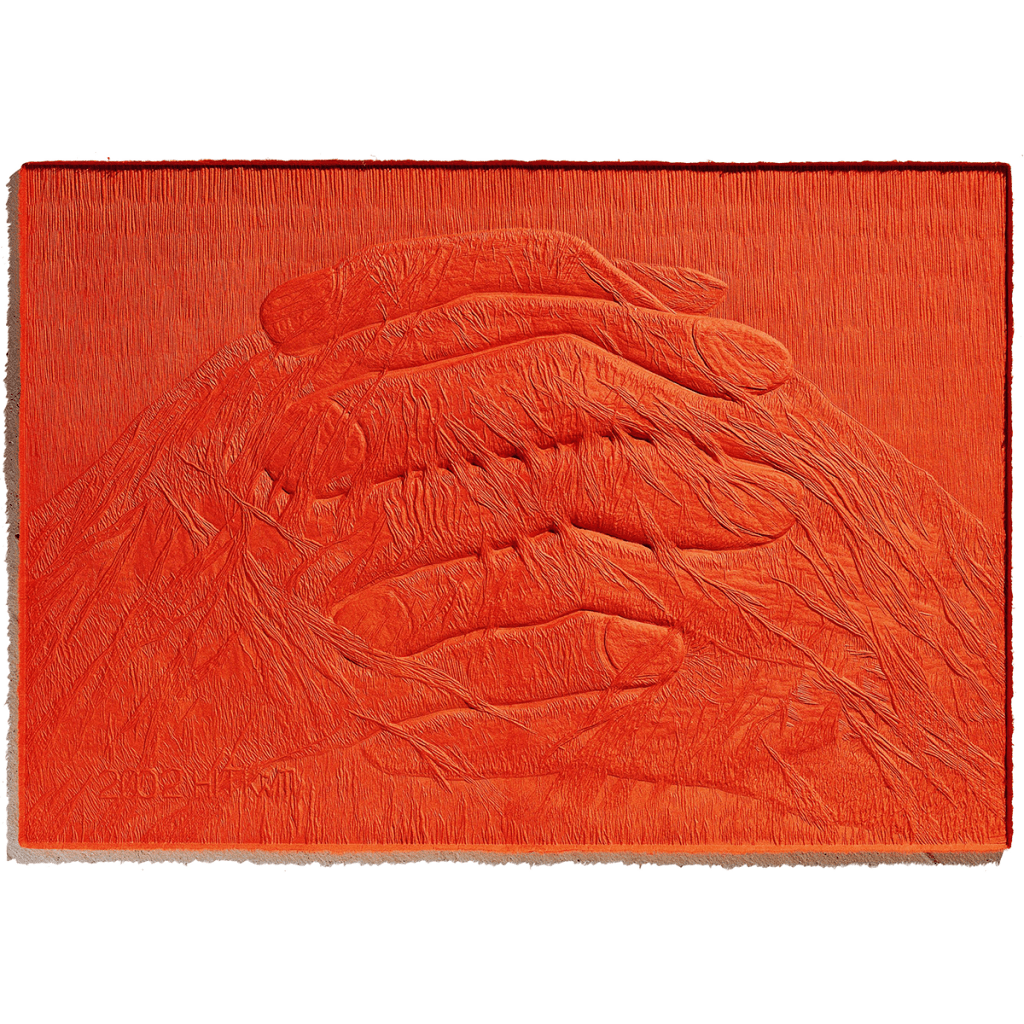 여명-사랑 Dawn-Love / 120×80cm / Korean Handmade Paper Hanji Relief / Wood Plate, Carving / 2004
주한 프랑스 문화원 소장 Housed in French Cultural Center in Korea