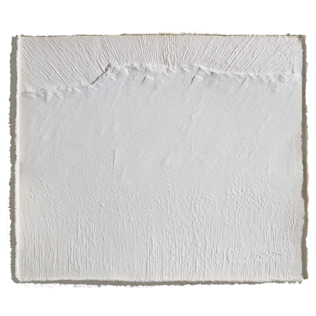 여명-사랑 Dawn-Love / 53×45cm / Korean Handmade Paper Hanji Relief / Plaster Plate, Carving / 2013