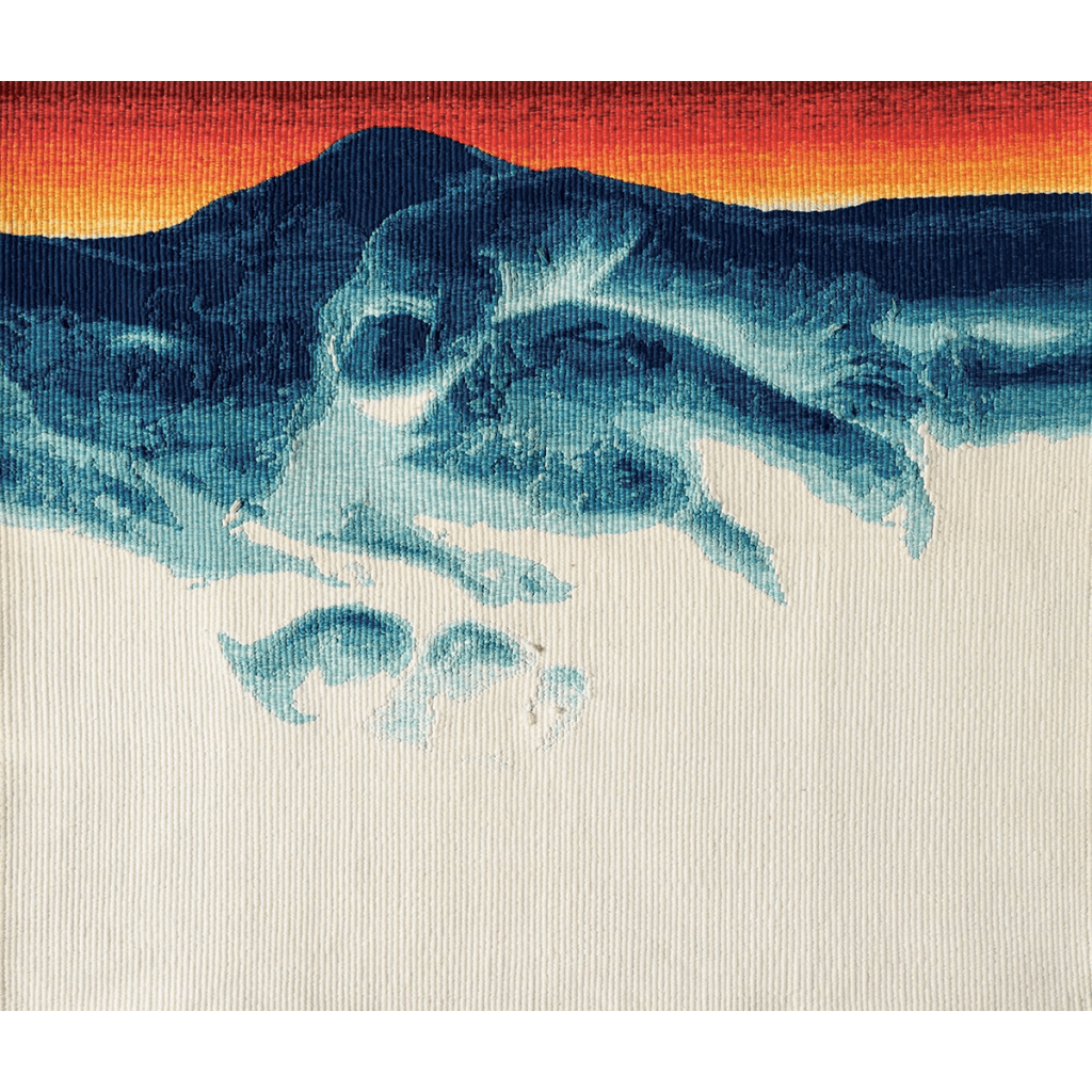 여명-사랑 Dawn-Love / 91×73cm / Tapestry / Wool & Acryl Yarn / 2011