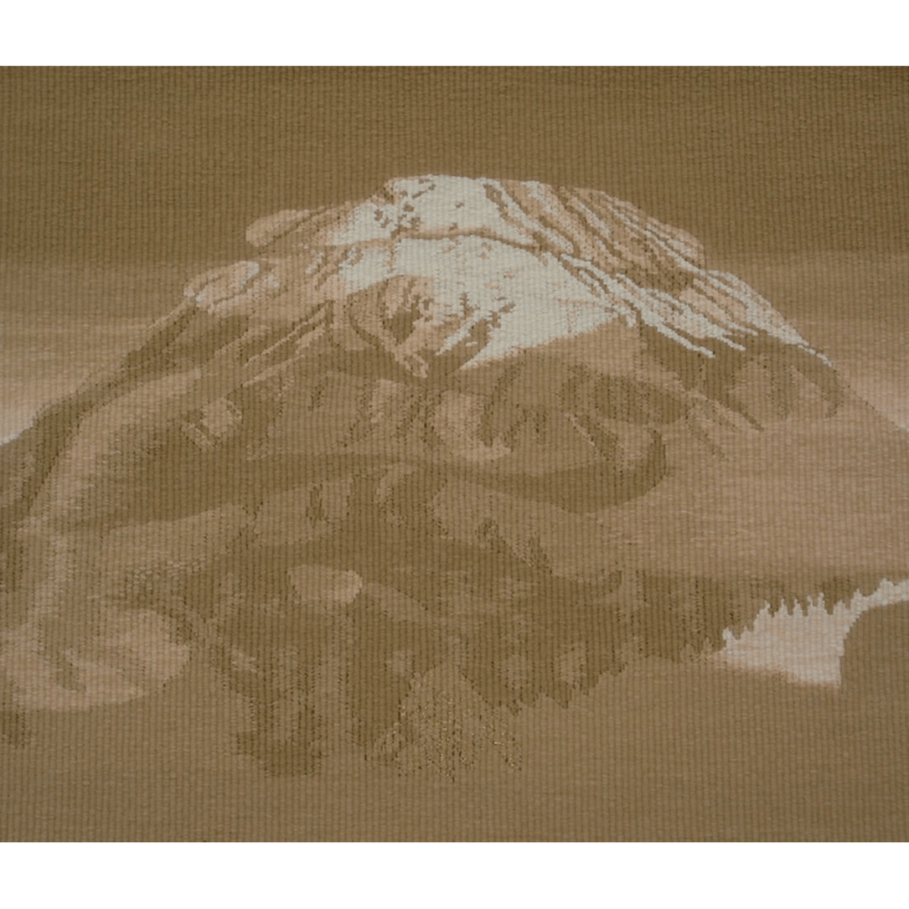 여명-속리산의 가을 Dawn-Autumn of Sogri Mountain / 65×53cm / Tapestry / Wool & Acryl Yarn / 2012