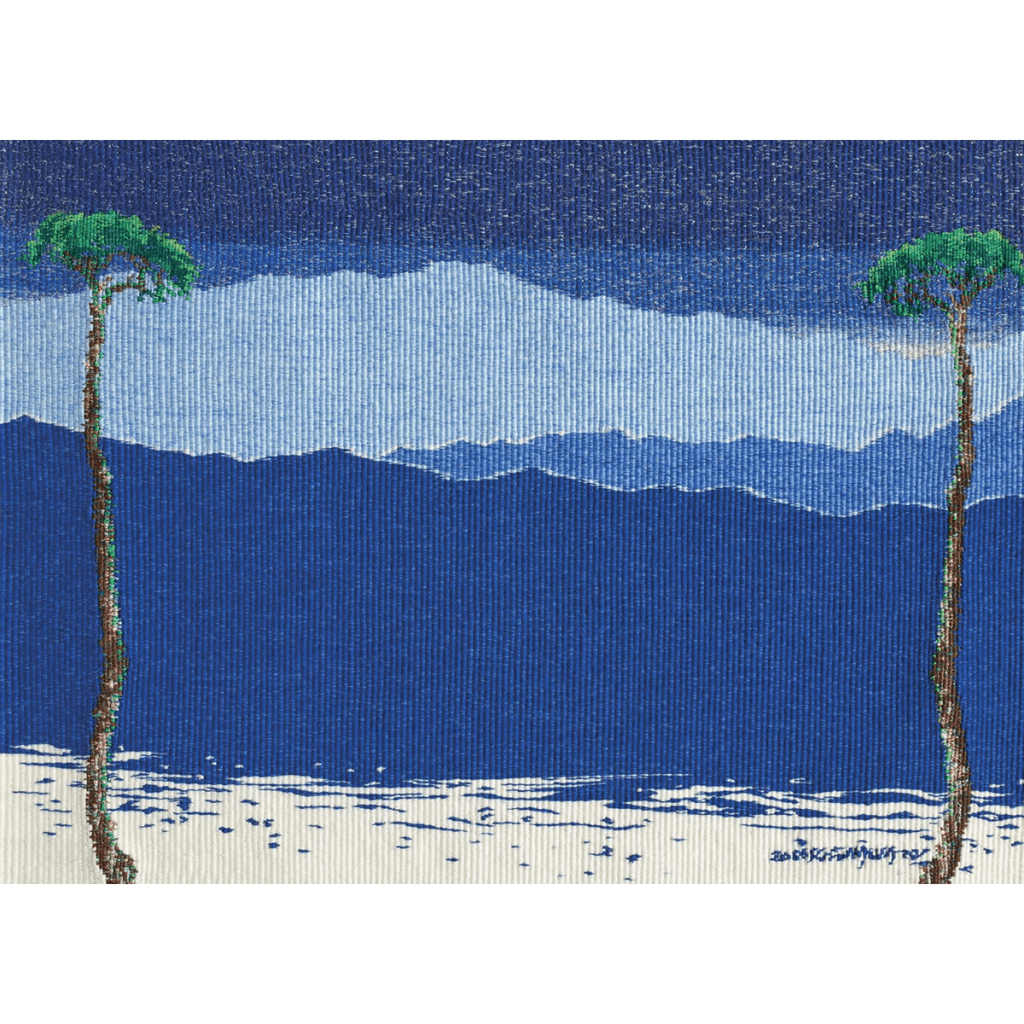 야긴과 보아스-여름 Jakin & Boaz-Summer / 65×53cm / Tapestry / Wool & Acryl Yarn / 2006