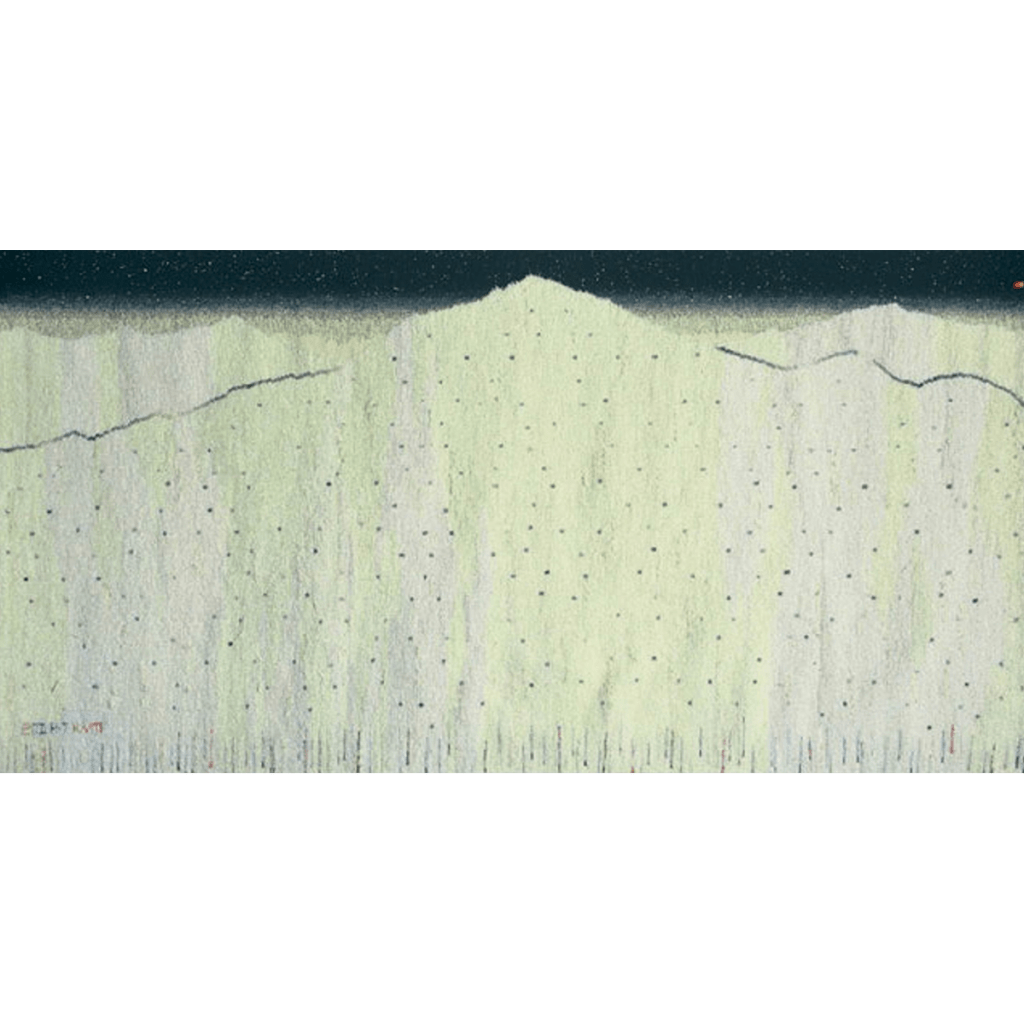 여명-백두산의 겨울 Dawn-Winter of Baekdu Mountain / 300×150cm / Tapestry / Wool & Acryl Yarn / 2000FD 스토리 소장 Housed in FD Story