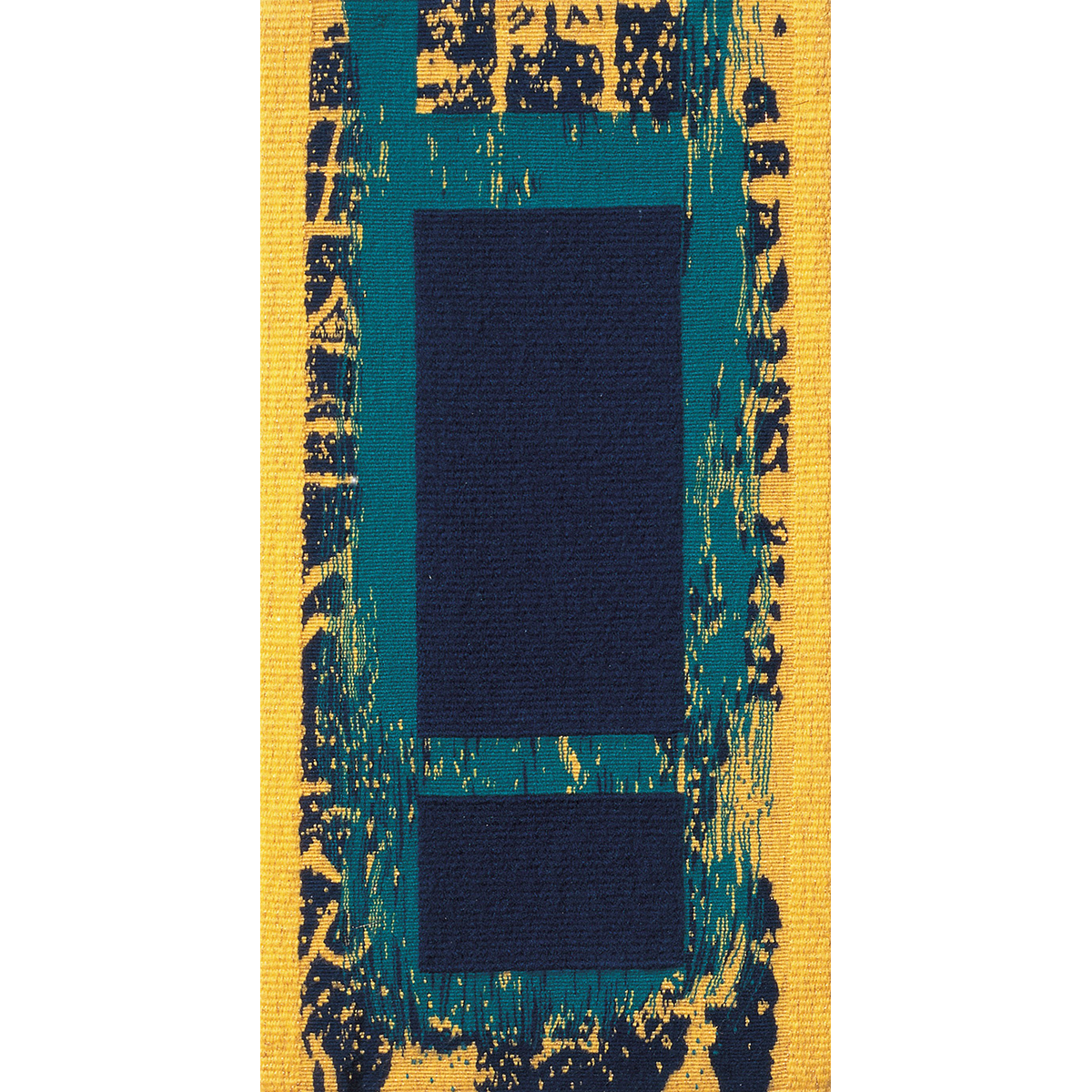 대비-역사의 궤적 Contrast-Historical Trace / 45×73cm / Tapestry / Wool & Acryl Yarn / 1997