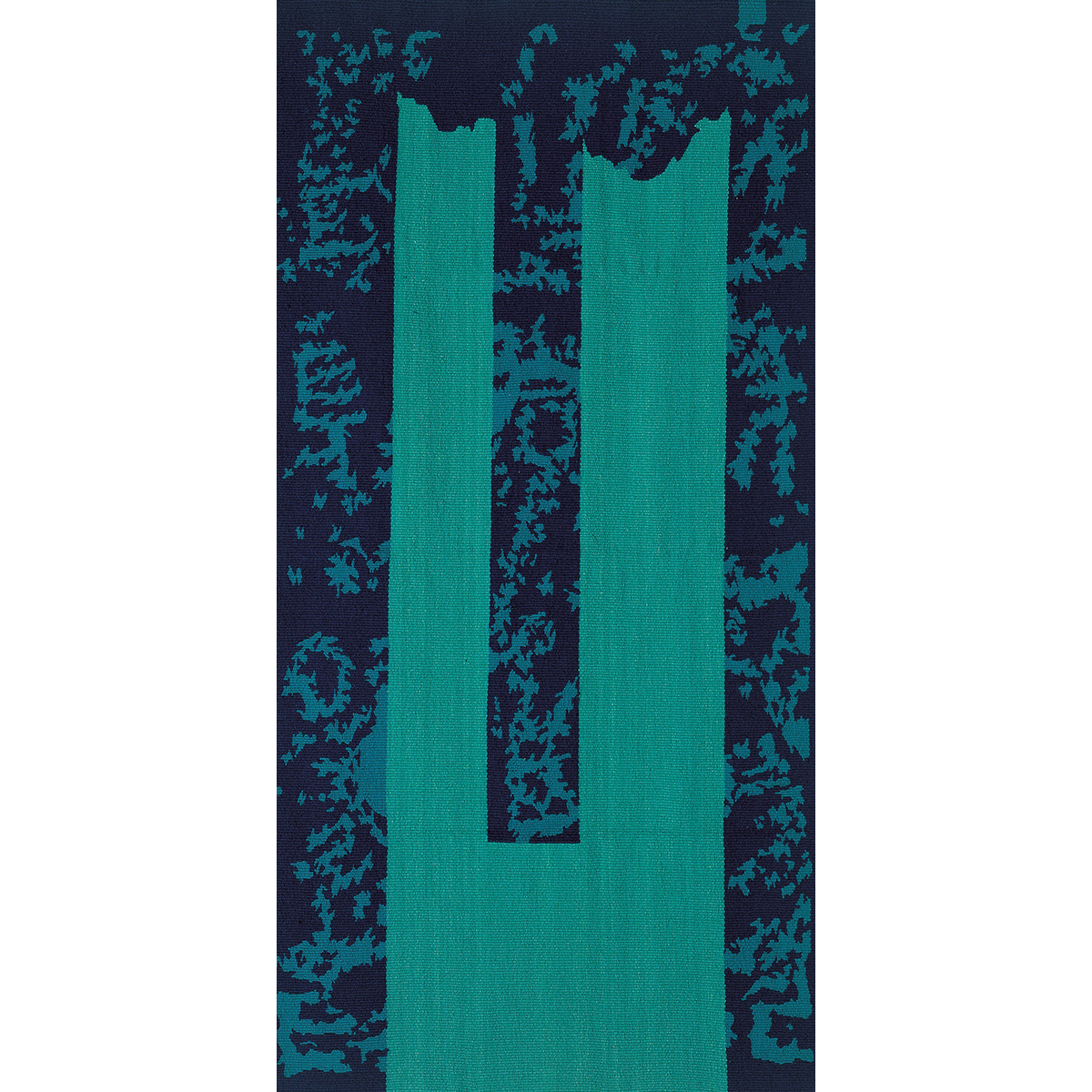 대비-역사의 궤적 Contrast-Historical Trace / 120×180cm / Tapestry / Wool & Acryl Yarn / 1997