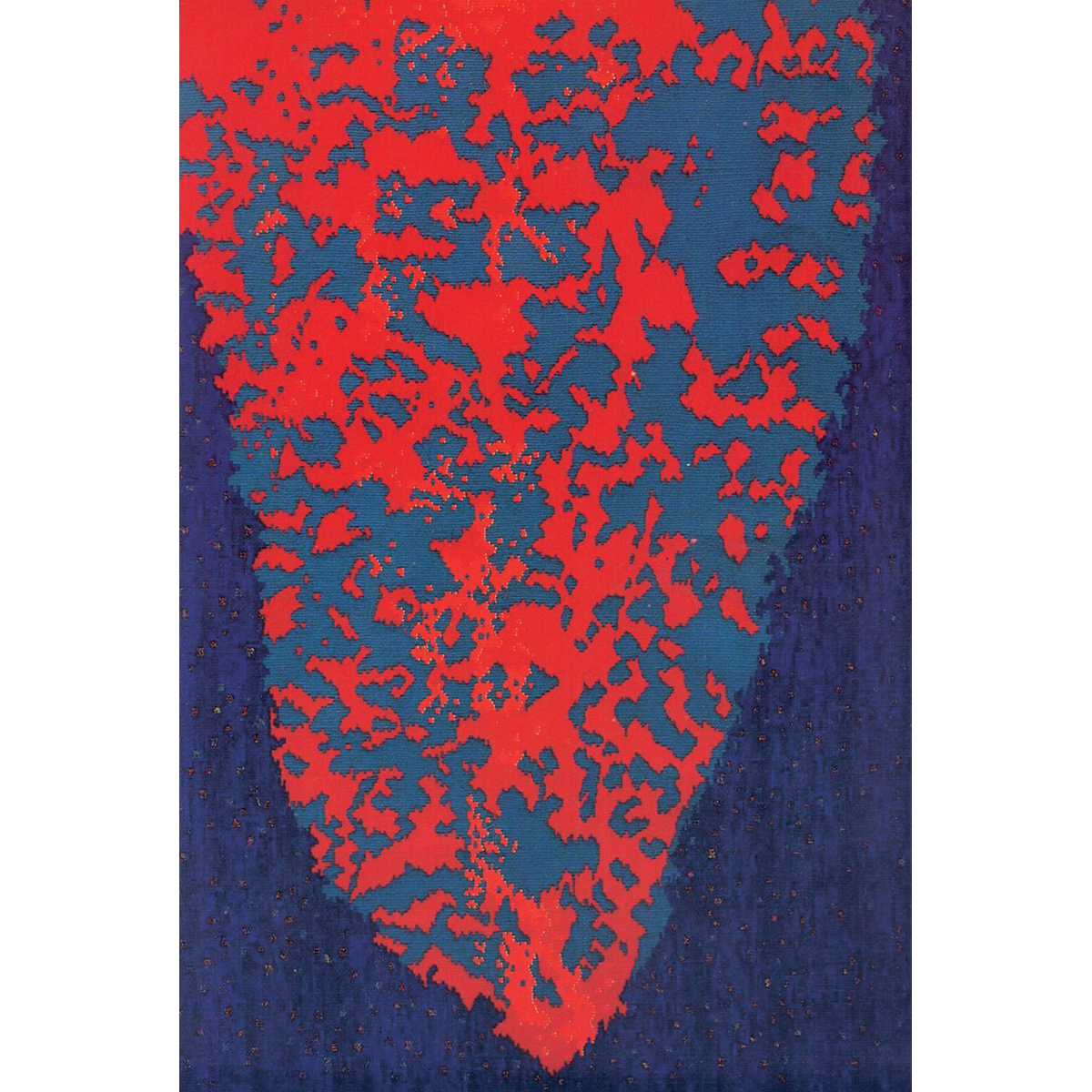 대비-역사의 궤적 Contrast-Historical Trace / 120×200cm / Tapestry / Wool & Acryl Yarn / 1994