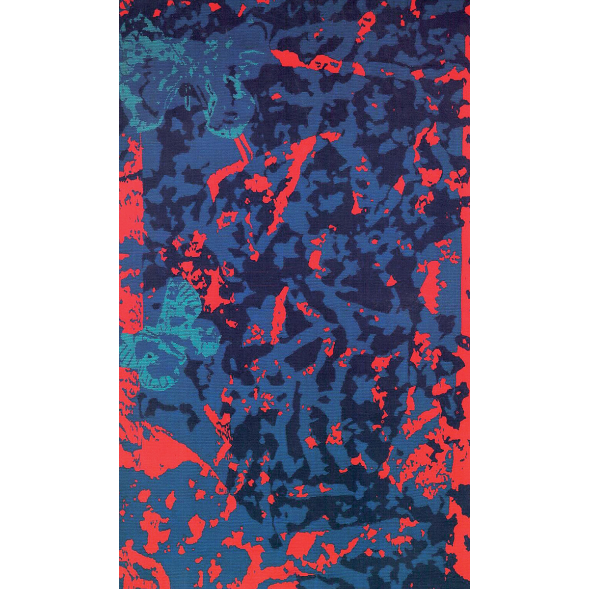 대비-역사의 궤적 Contrast-Historical Trace / 125×200cm / Tapestry / Wool & Acryl Yarn / 1993