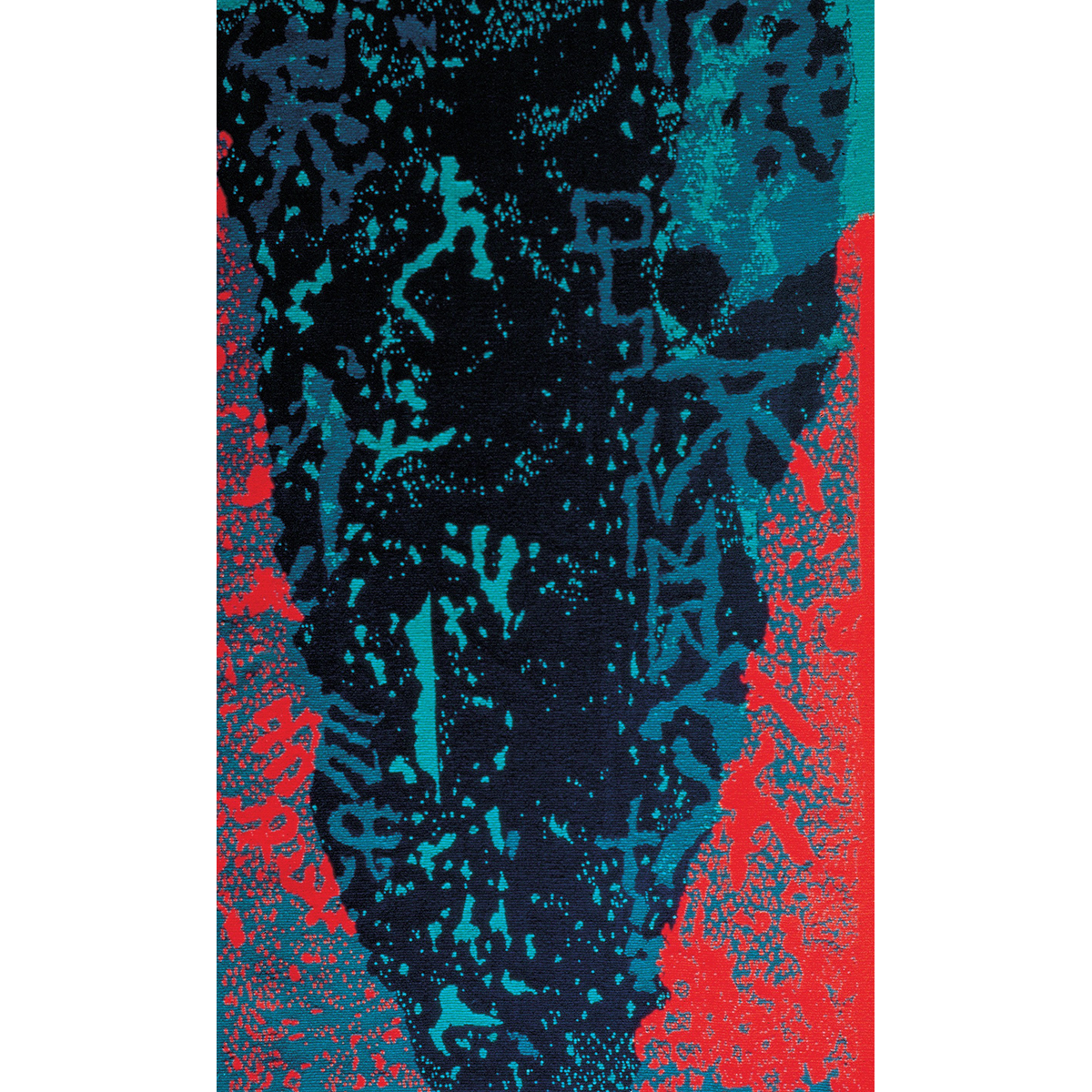 대비-역사의 궤적 Contrast-Historical Trace / 125×200cm / Tapestry / Wool & Acryl Yarn / 1993