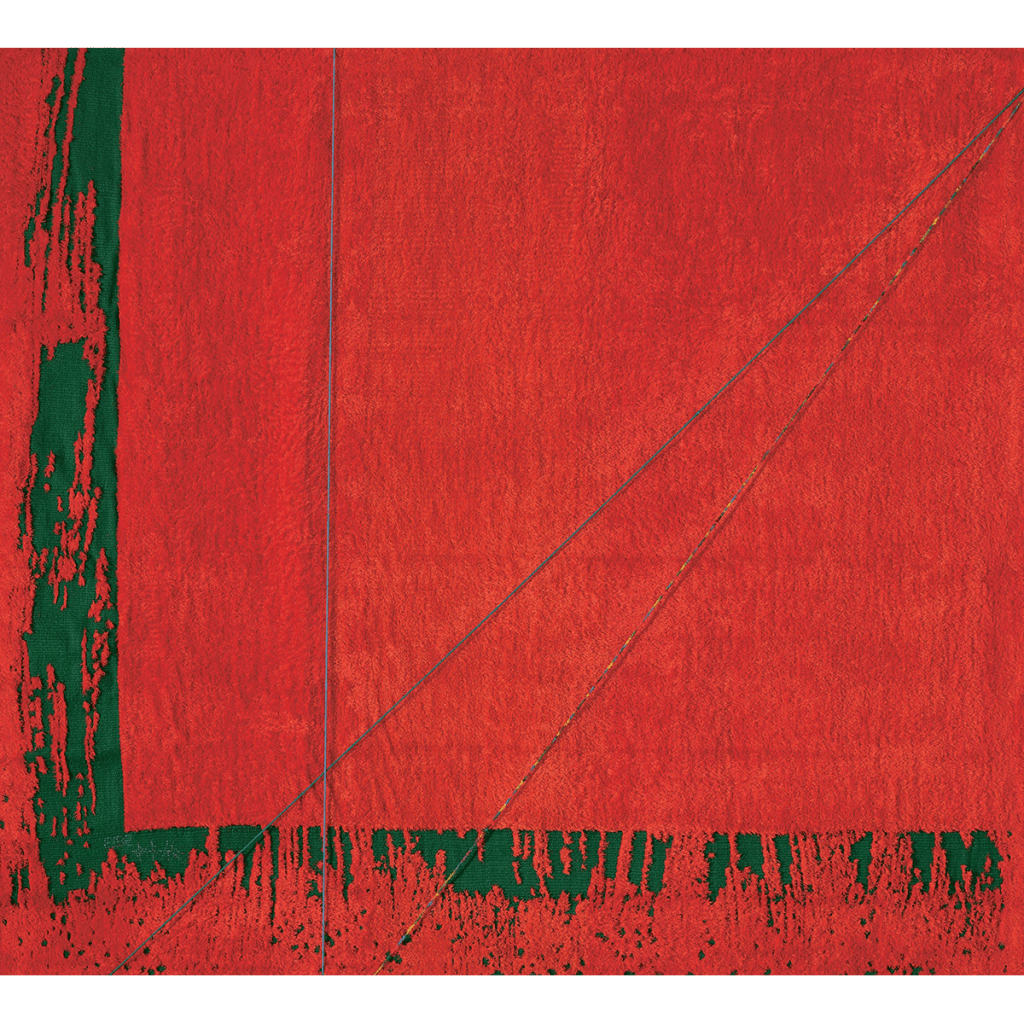 대비-서체 Contrast-Style of Calligraphy / 200×200cm / Tapestry / Wool & Acryl Yarn / 1992