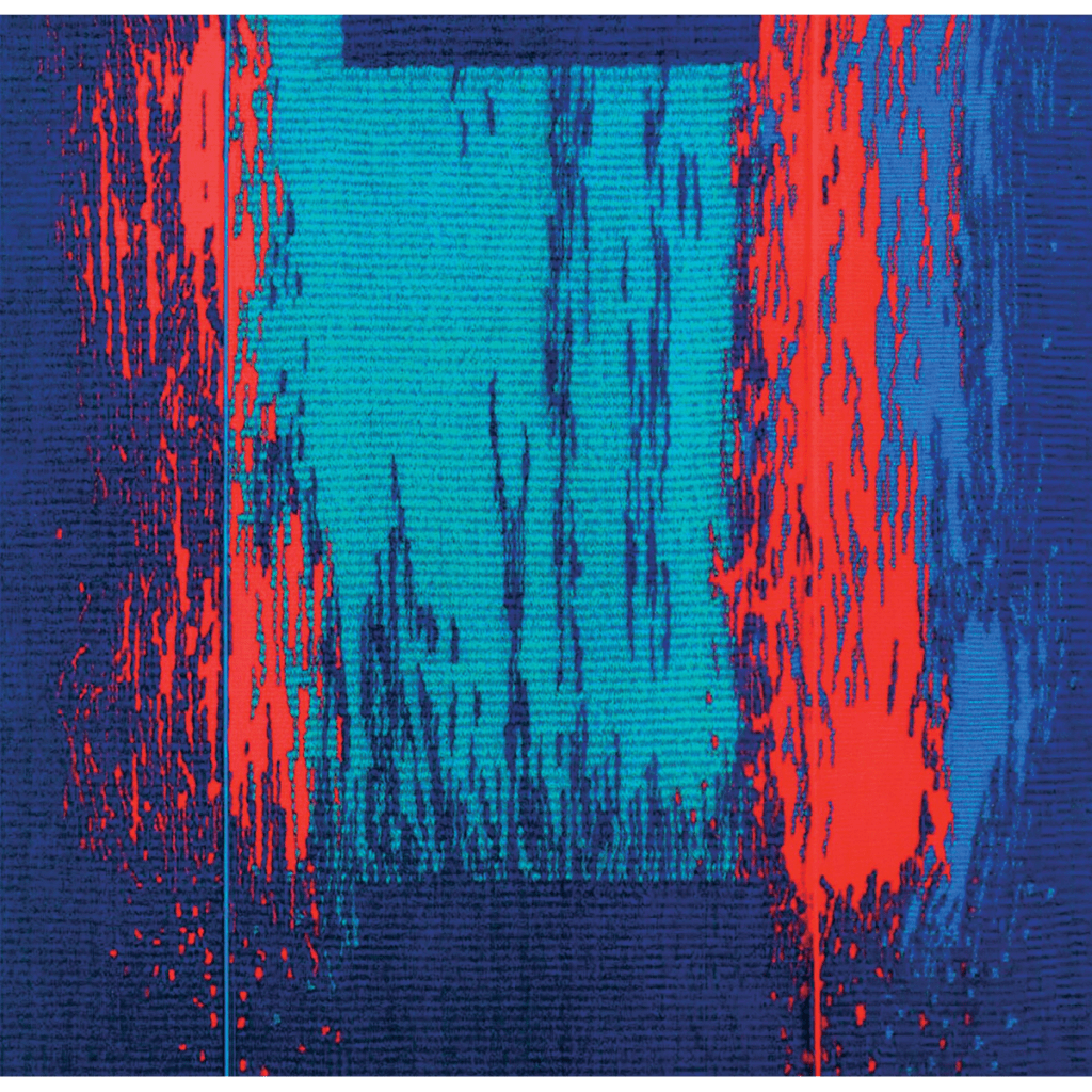 대비-서체 Contrast-Style of Calligraphy / 53×53cm / Tapestry / Wool & Acryl Yarn / 1992
