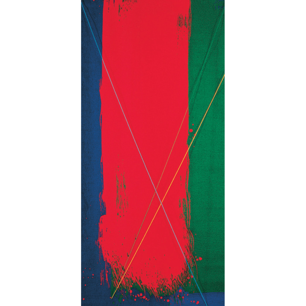 대비-서체 Contrast-Style of Calligraphy / 120×210cm /Tapestry / Wool & Acryl Yarn / 1991