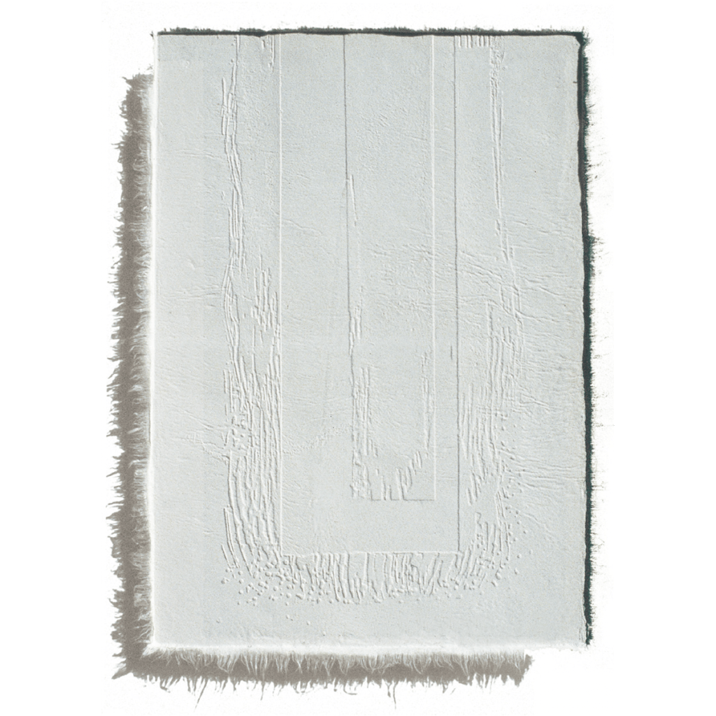 대비-역사의 궤적 Contrast-Historical Trace / 35×53cm /
Korean Handmade Paper Hanji Relief / Copper Plate, Corrosion / 1996