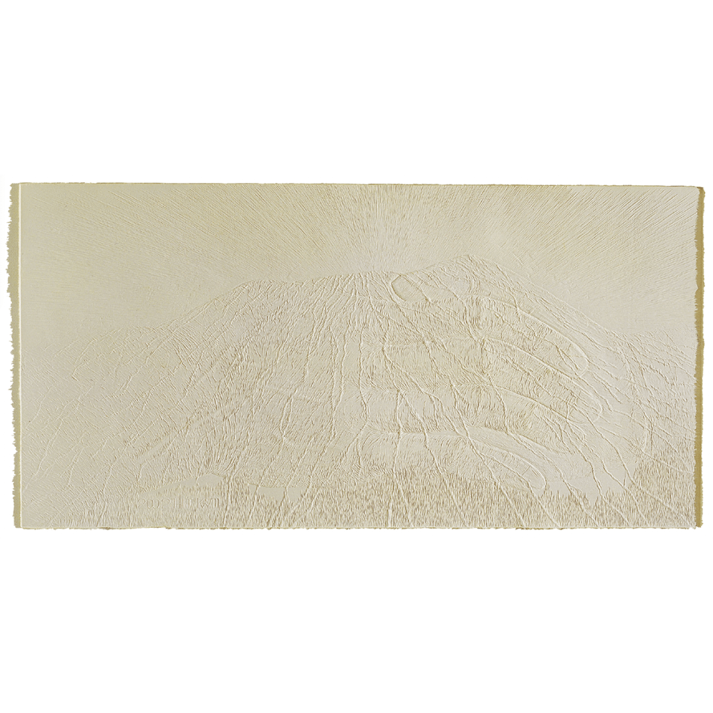 여명-사랑 Dawn-Love / 240×120cm / Korean Handmade Paper Hanji Relief / Wood Plate, Carving / 2000
지구촌 교회 소장 Housed in Jiguchon Church